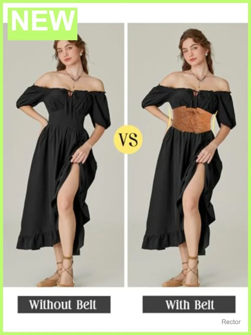 Wide Corset Belt for Women Lace-Up Waist Cincher Renaissance Waist Trainer Faux